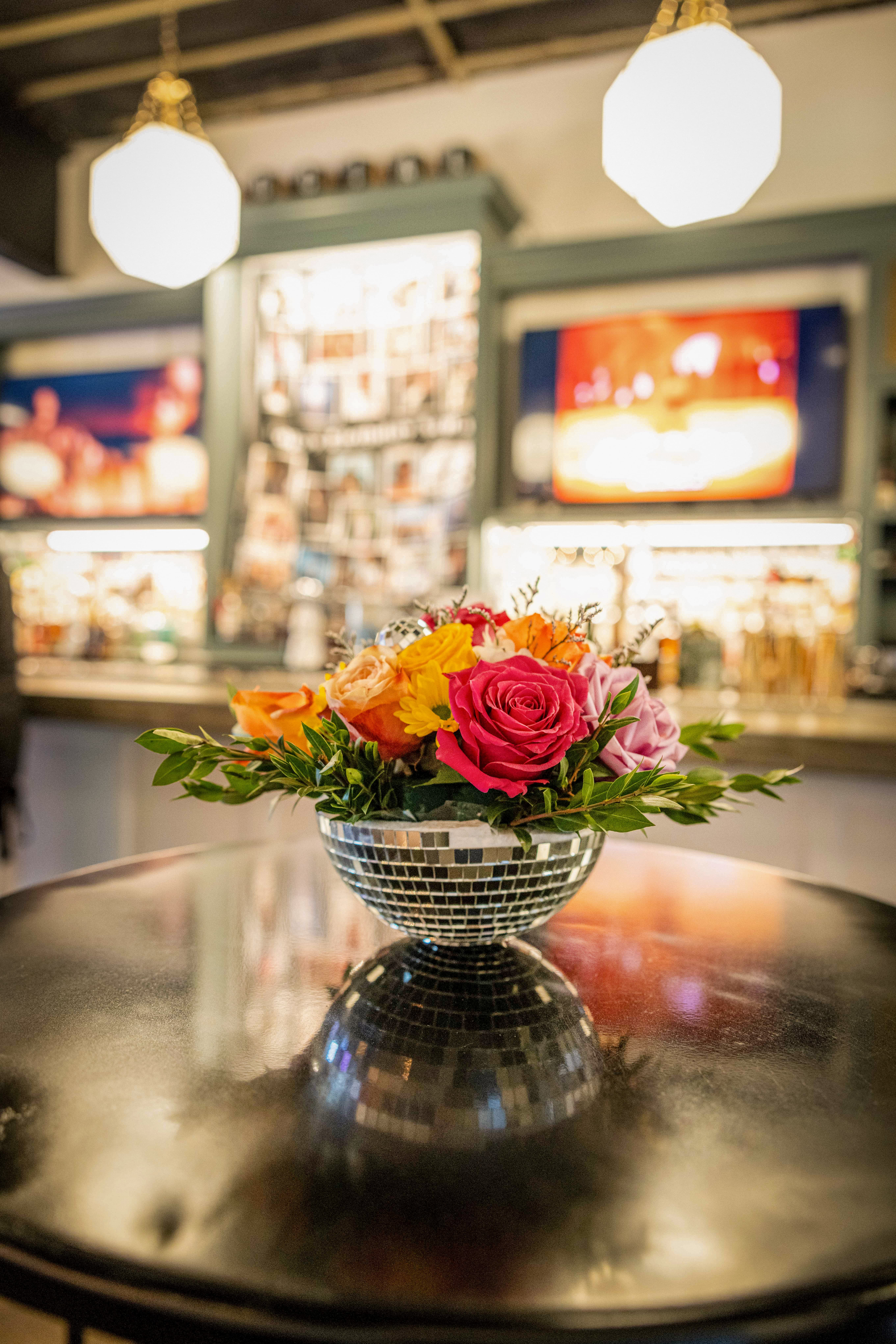 Elegant celebration space inside The Socialite Room Costa Mesa